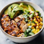 Honey Chipotle Chicken Rice Bowls