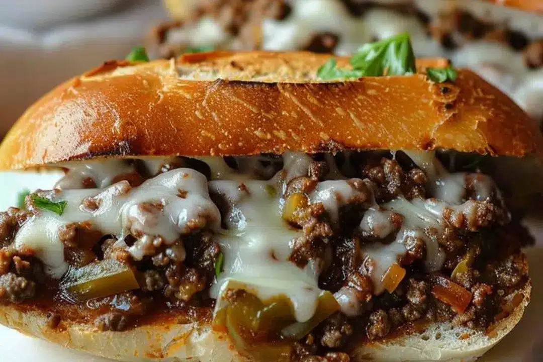 Philly Cheesesteak Sloppy Joes