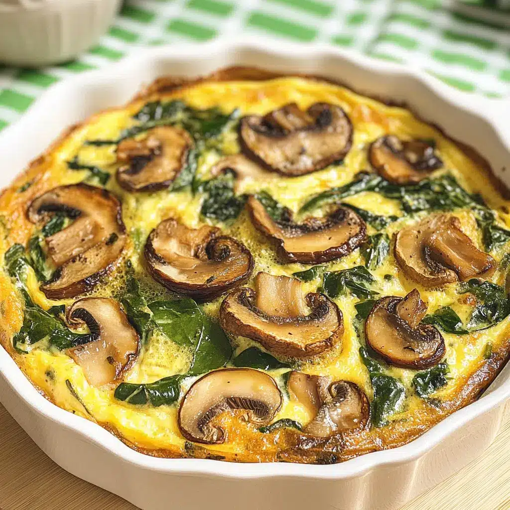 Why Spinach and Mushroom Frittata Wins Breakfast