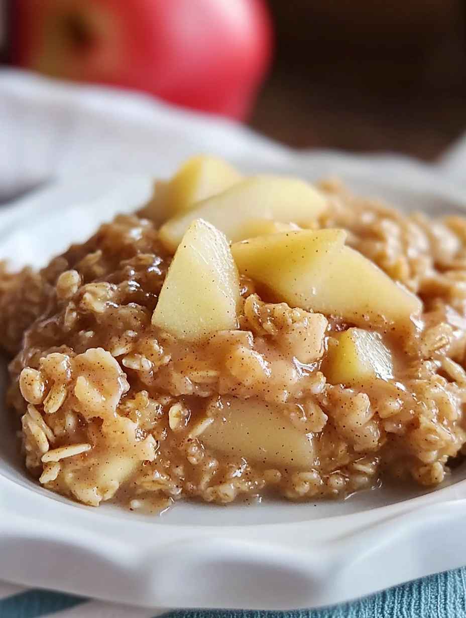 Amish-Style Apple and Cinnamon Baked Oatmeal