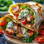 Mediterranean Chicken Gyros