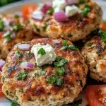 Mediterranean Chicken Patties