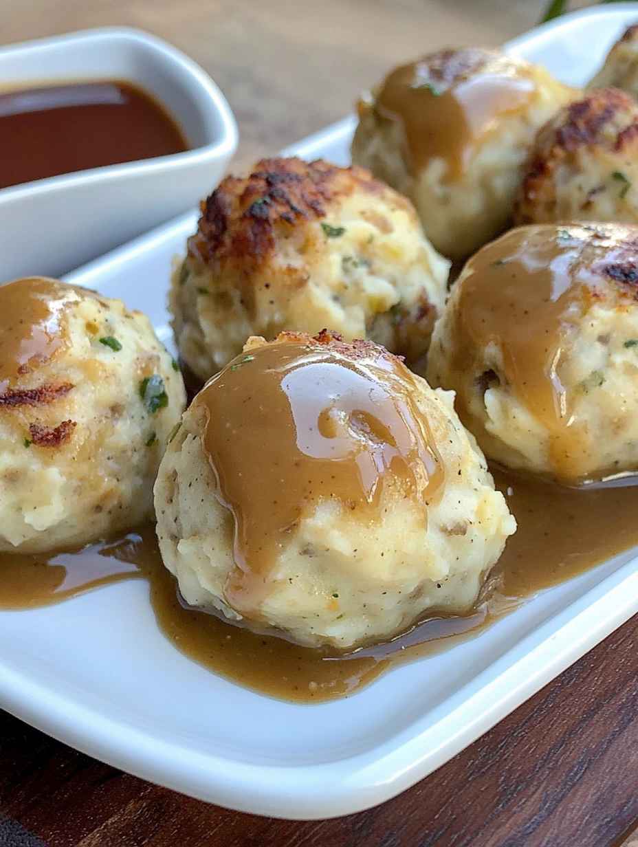 Turkey stuffing Balls