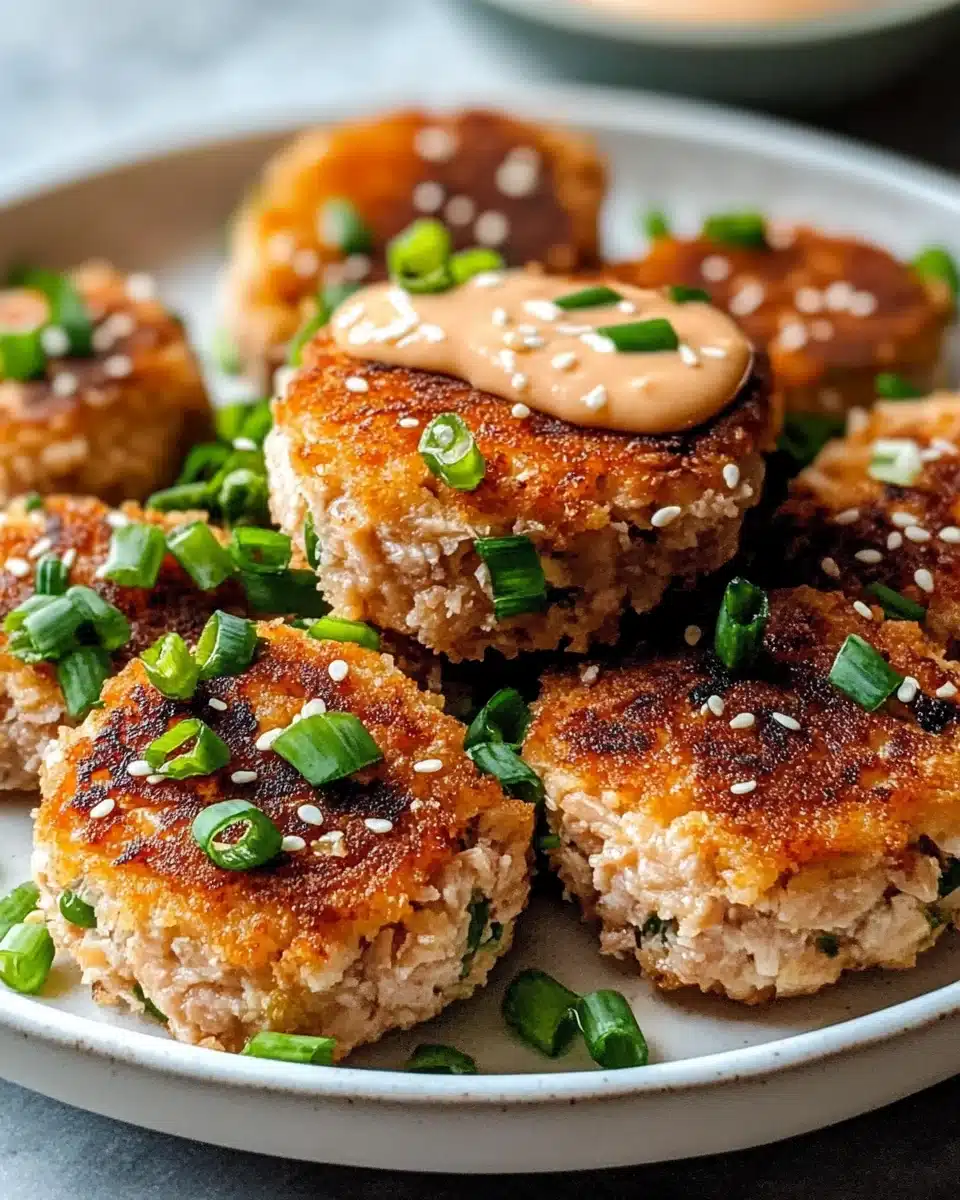 Asian Tuna Cakes with Spicy Mayo: A Flavorful Delight!
