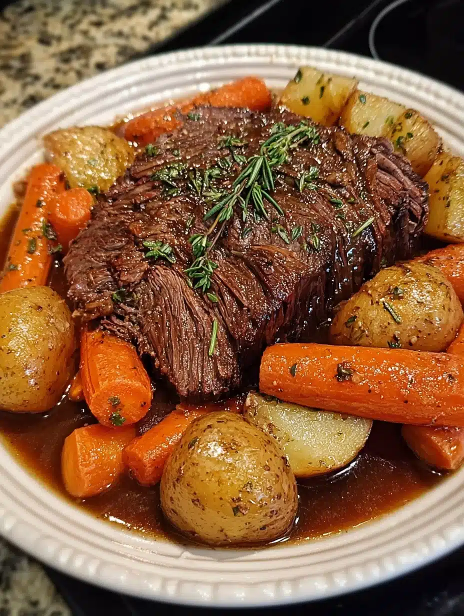 Slow Cooker Pot Roast: Tender Taste You’ll Love!