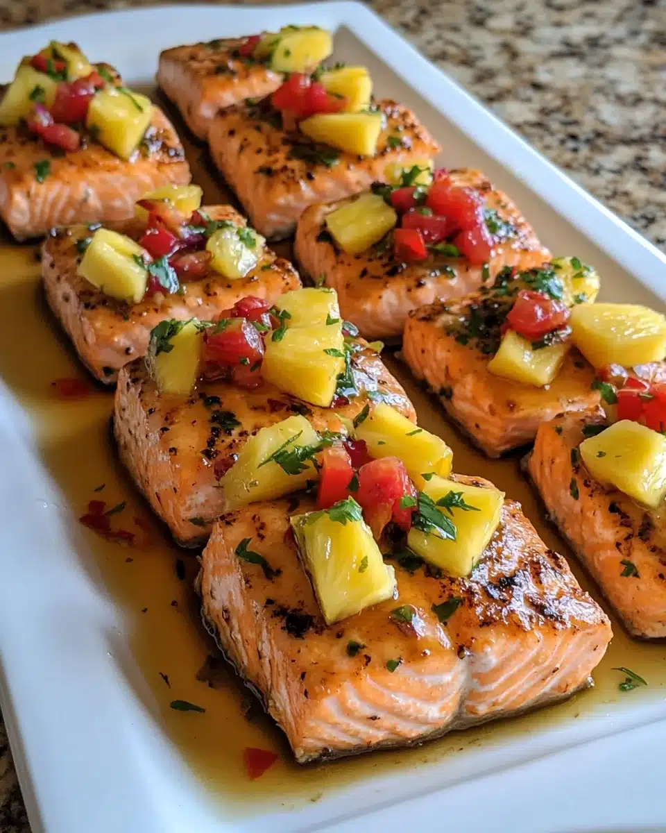 Honey Pineapple Salmon: A Must-Try Tropical Delight!