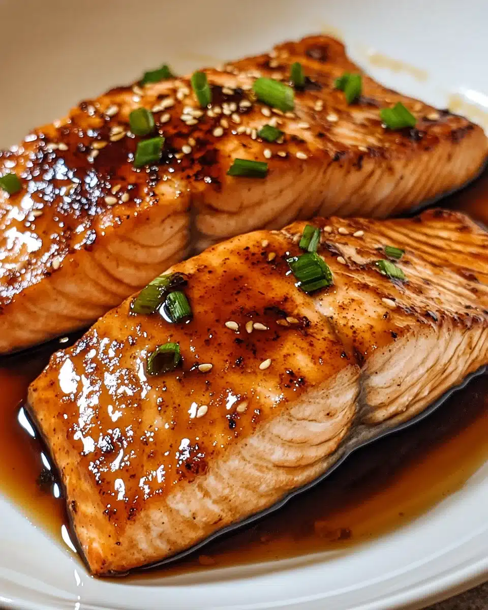 Brown Sugar Soy Sauce Salmon