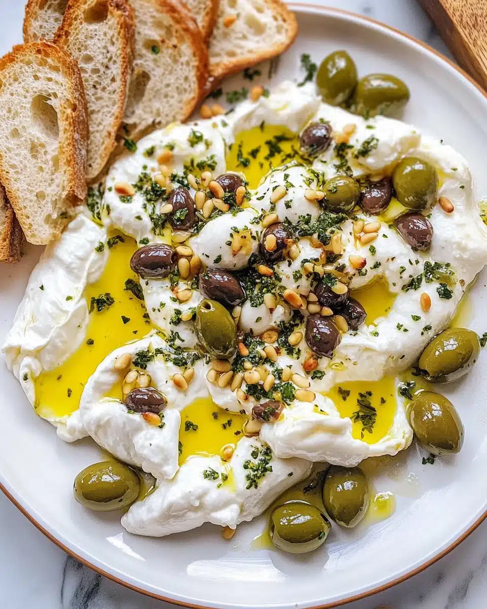 Easy Burrata Appetizer