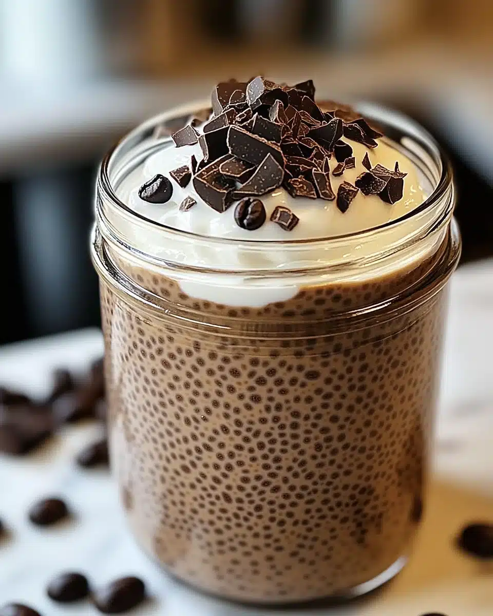 Mocha Chia Pudding: Indulge in a Deliciously Easy Treat!