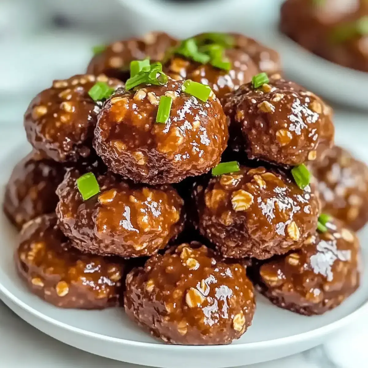 4 Ingredient Gluten Free Chocolate Oat Cookies