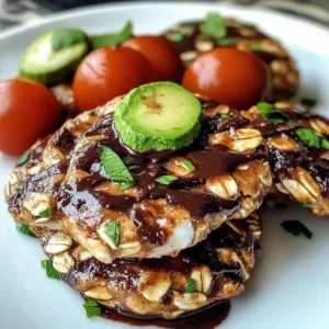 4-Ingredient No-Bake Chocolate Oat Cookies