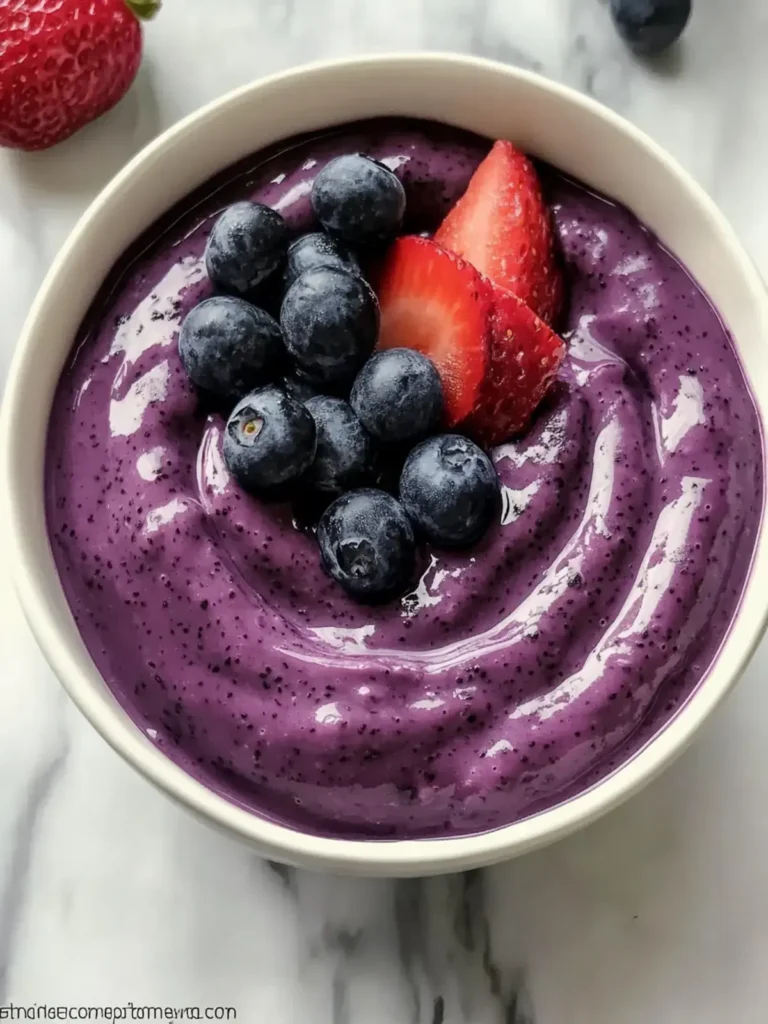 5 minute acai bowl