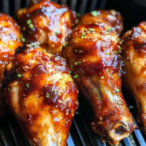 Air Fryer BBQ Chicken Legs