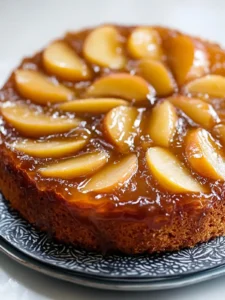 Irresistible Apple Upside-Down Cake Recipe