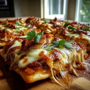 BBQ Chicken Flatbread