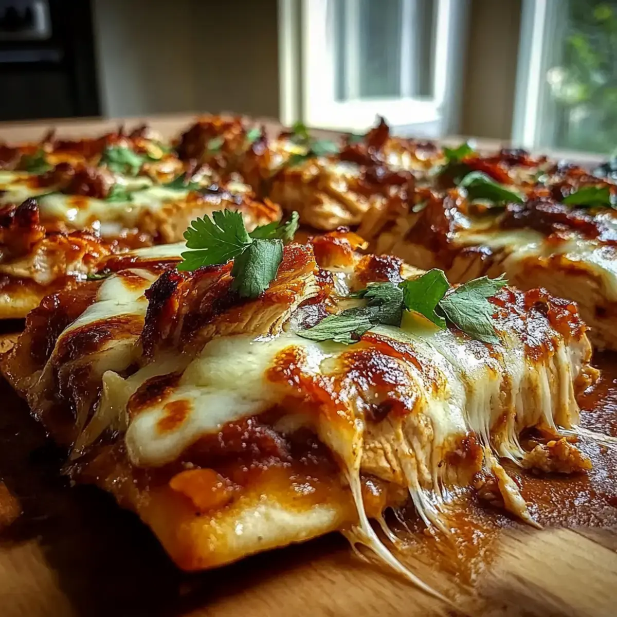 BBQ Chicken Flatbread