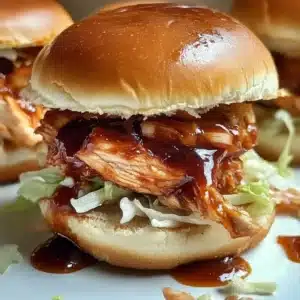 BBQ Chicken Sliders