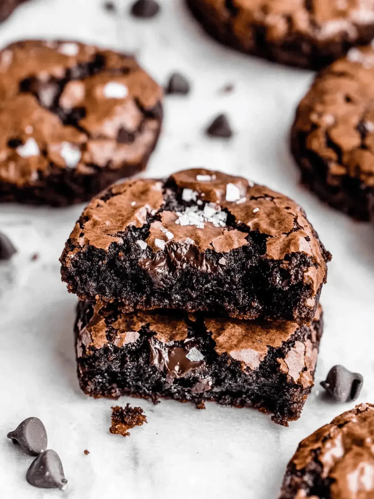BEST Fudgy Chewy Brookies
