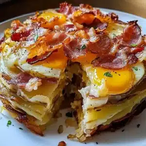 Ultimate Bacon Egg Potato Bake: 5 Comforting Layers of Joy