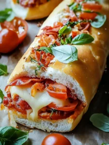 Baked Italian Grinder Sandwiches