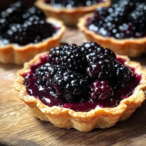 Blackberry Earl Grey Tarts
