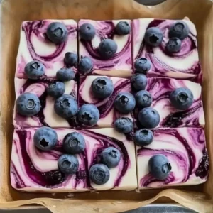 Blueberry Cheesecake Yogurt Bark