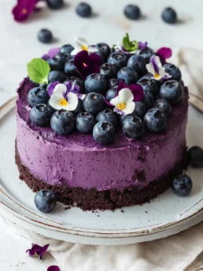 Blueberry Chocolate Cake