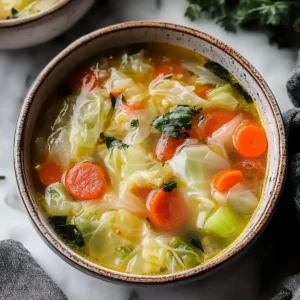 Cabbage Detox Soup