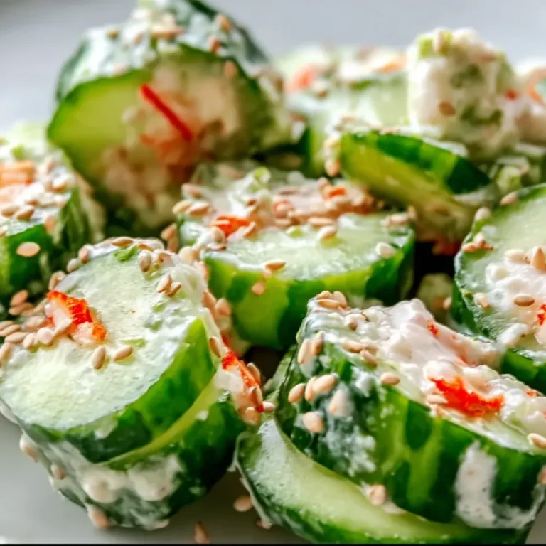 California Roll Cucumber Salad