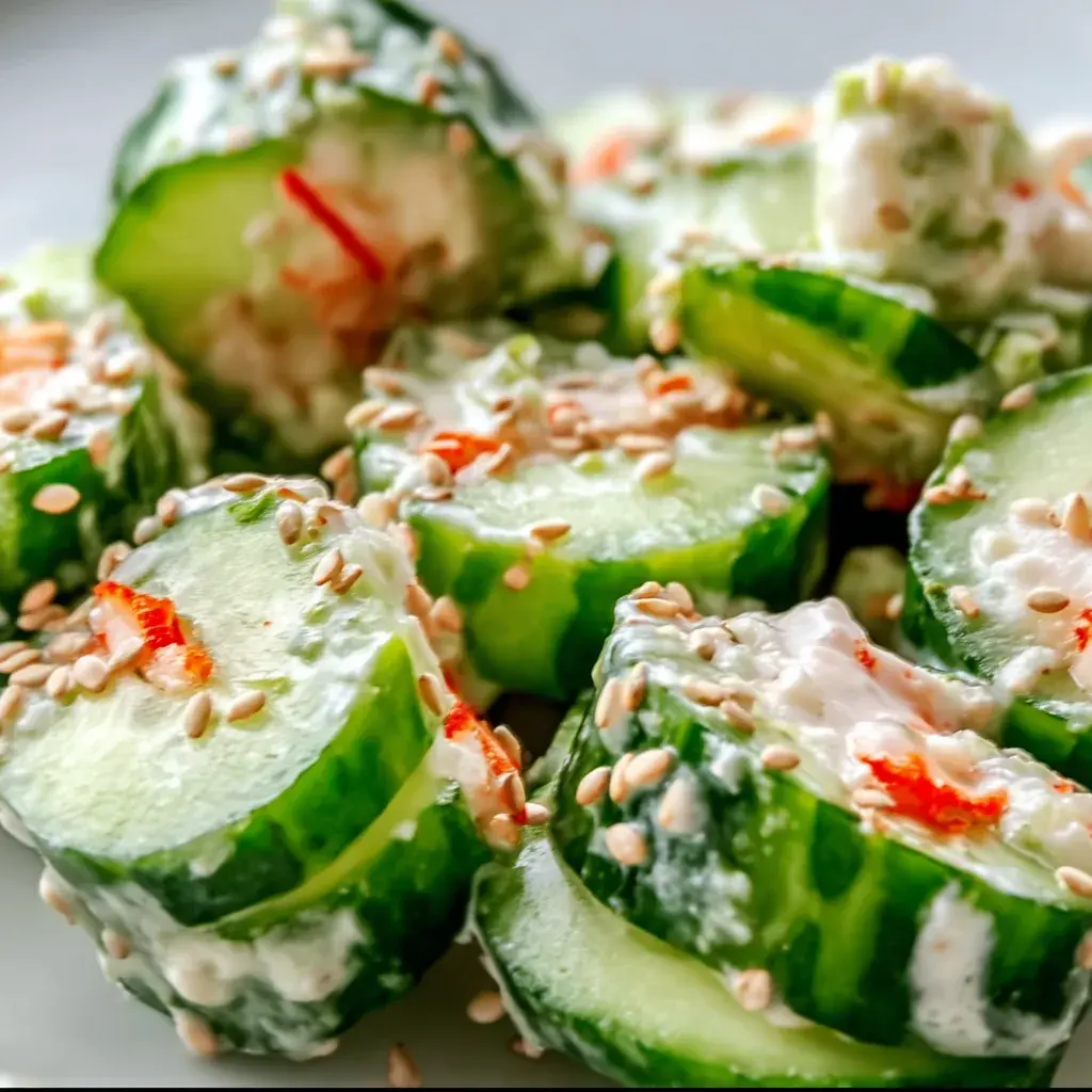California Roll Cucumber Salad