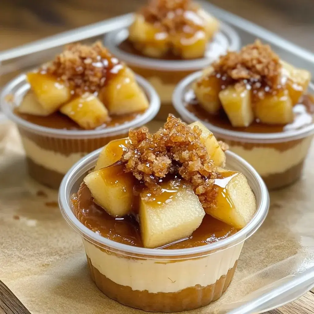 Caramel Apple Dessert Cups