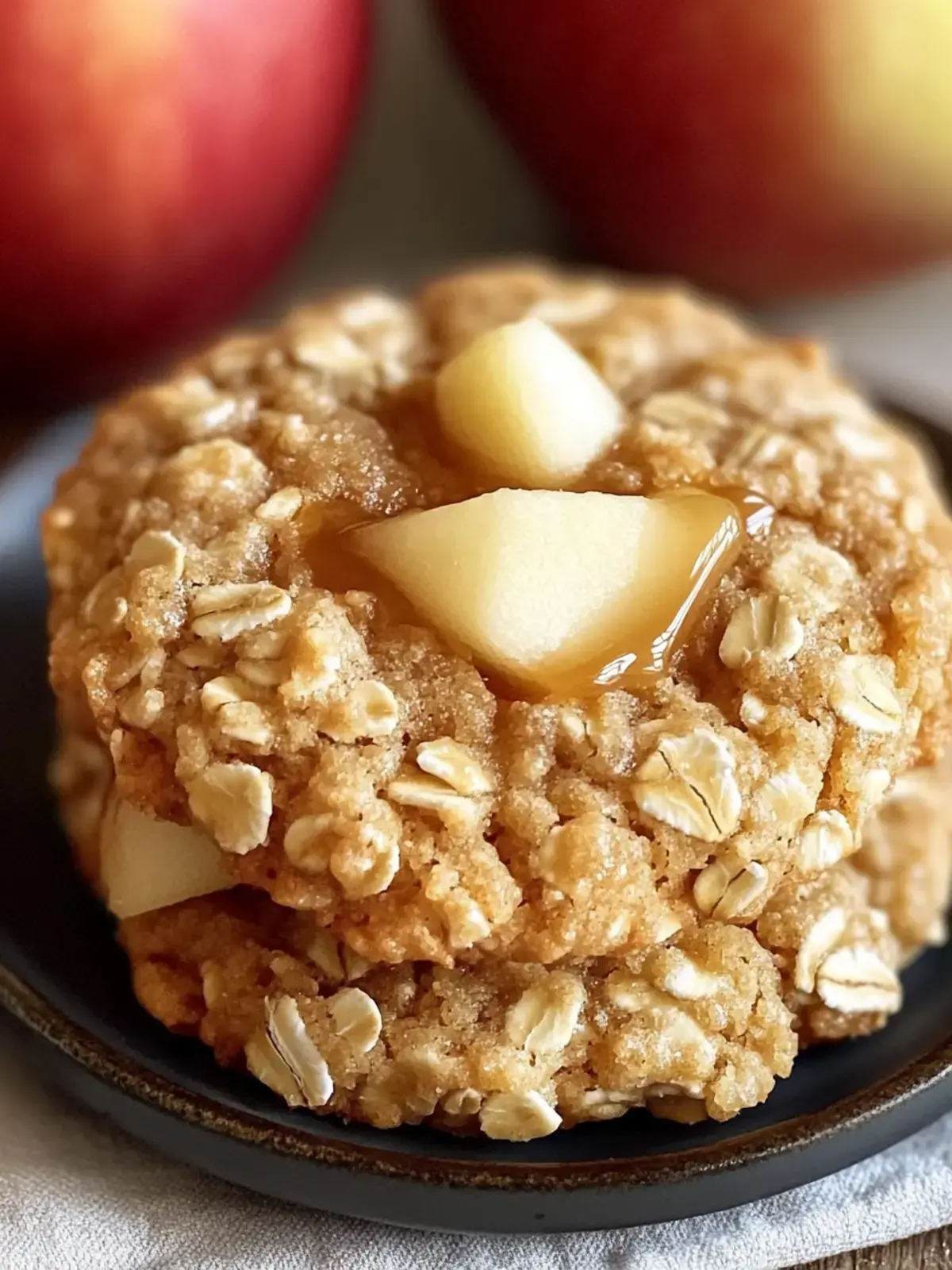 Caramel Apple Oatmeal Cookies