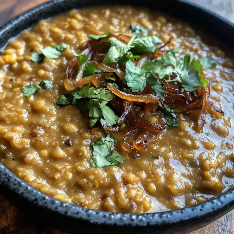 Caramelized Onion Dal