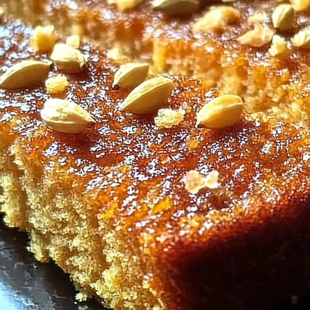 Cardamom Semolina Cake
