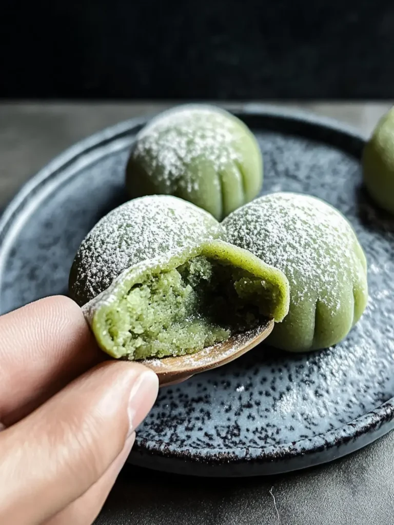 Irresistible Chewy Matcha Mochi Bites for a Sweet Treat