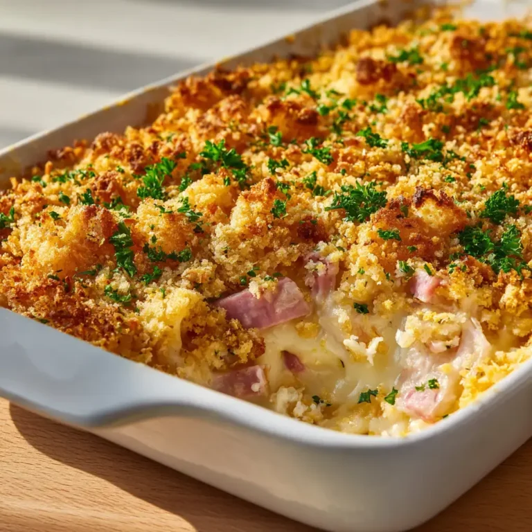 The Ultimate Chicken Cordon Bleu Casserole (Easy & Creamy)