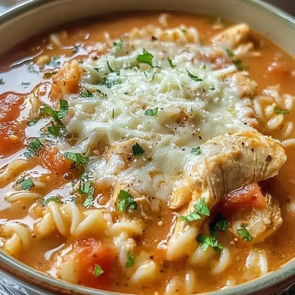 Chicken Parmesan Soup