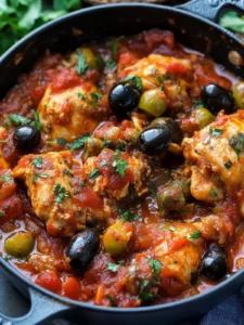 Chicken Puttanesca: A Quick and Flavorful Italian Feast