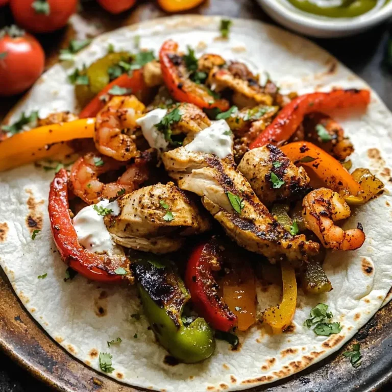 Chicken Steak or Shrimp Fajitas