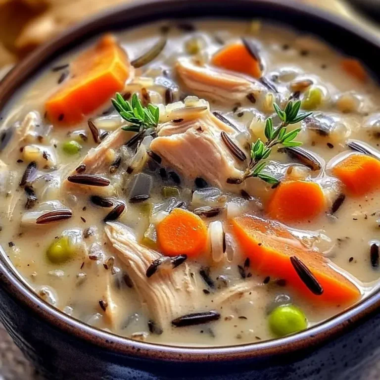 Irresistible Chicken Wild Rice Soup