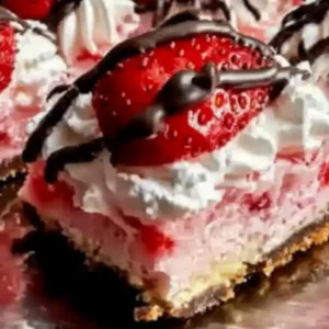 No-Bake Chocolate Covered Strawberry Cheesecake Bites