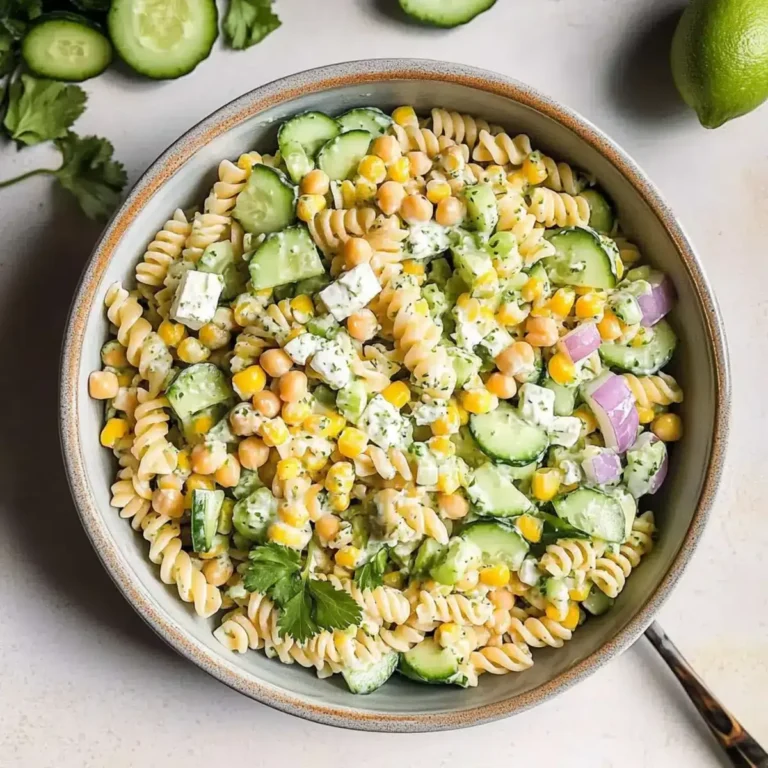 Cilantro Lime Pasta Salad
