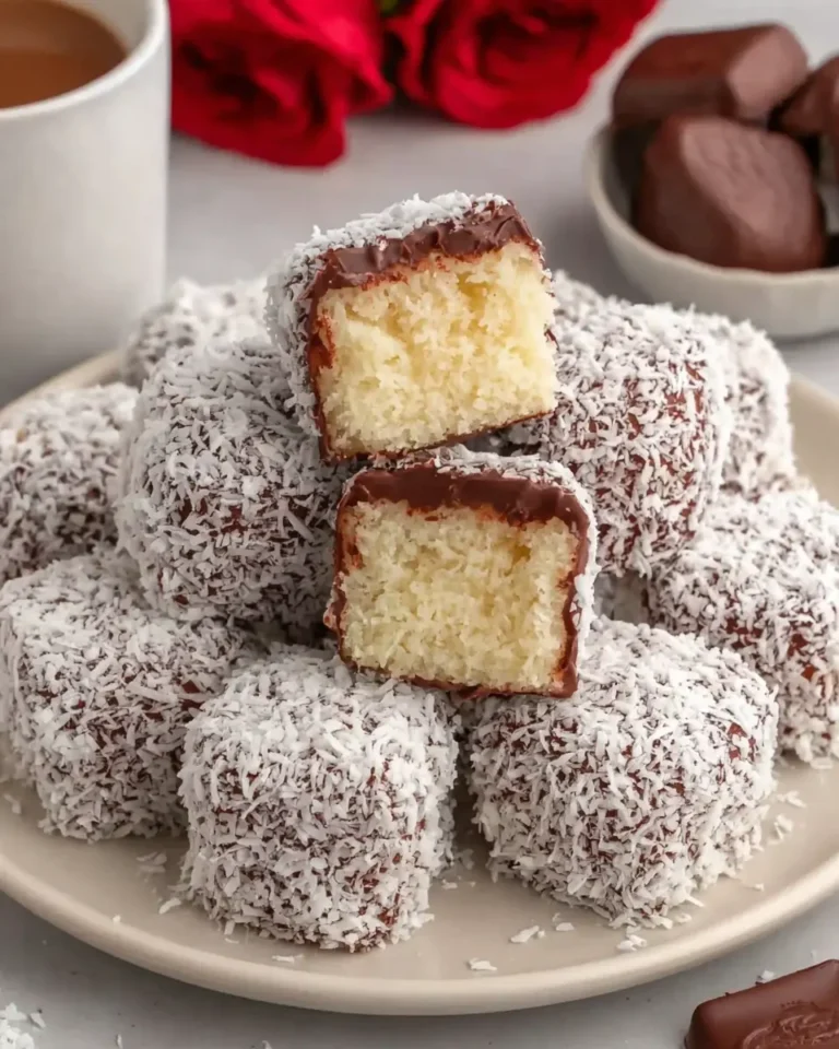 Soft Coconut Cake Bites