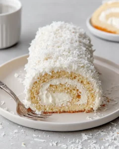 Coconut Cake Roll