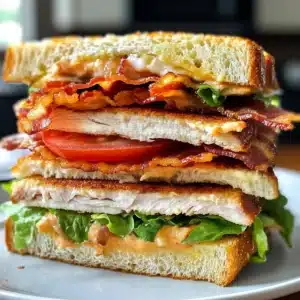Savory Cowboy Club Sandwich Recipe