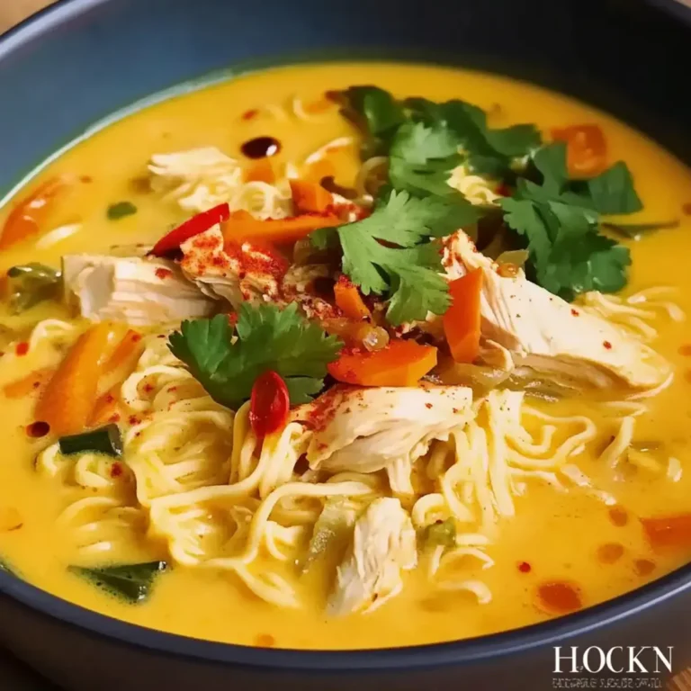 Creamy Chicken Ramen Noodle Soup