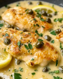 Creamy Lemon Chicken Piccata