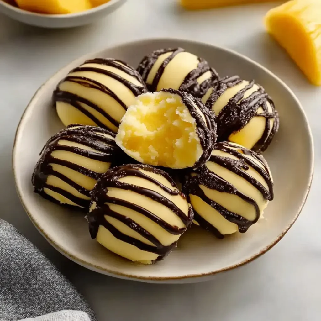 Creamy Mango Frozen Yogurt Bites