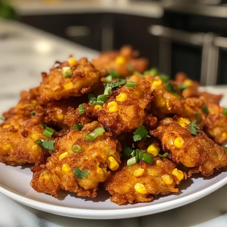 Crispy Corn Fritters