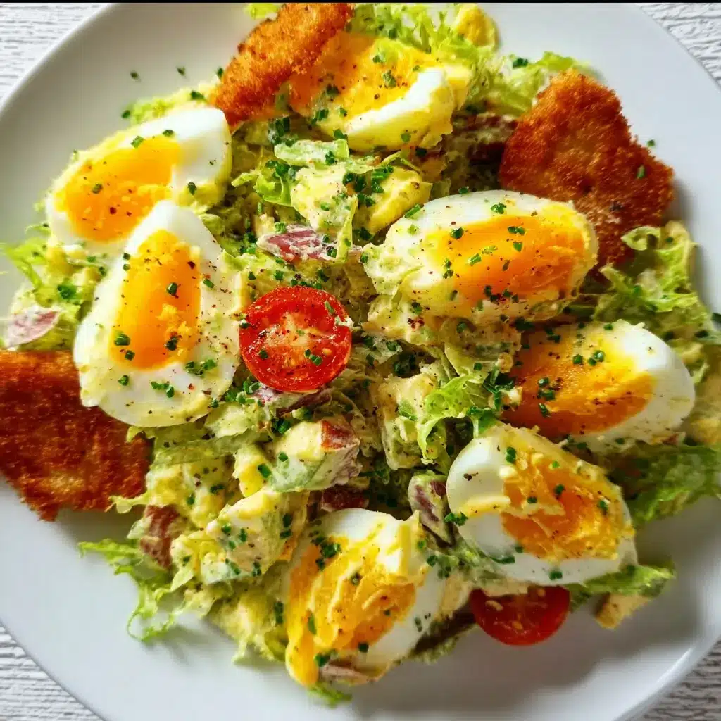 Crispy Egg Salad